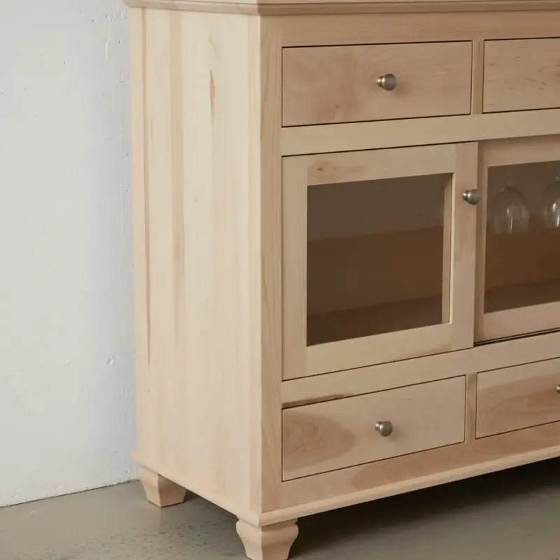 penwood furniture barcelona sideboard with sliding doors xb59s medium close up