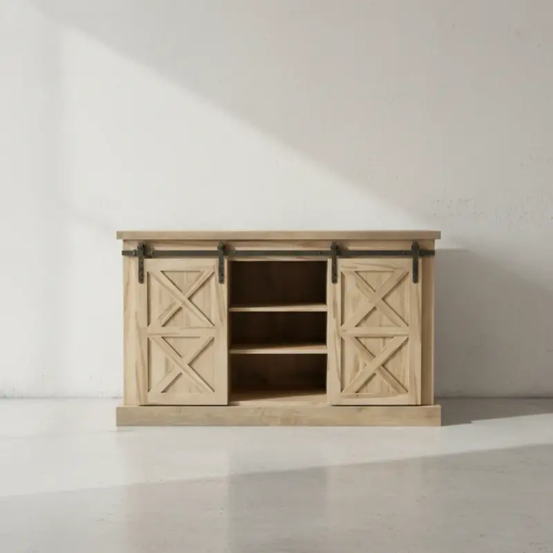 penwood furniture barnboard sideboard face on horizontal