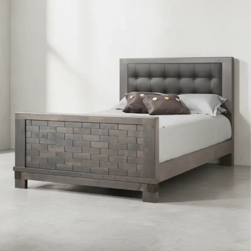 penwood furniture barrelworks bed high footboard 45 degree angle