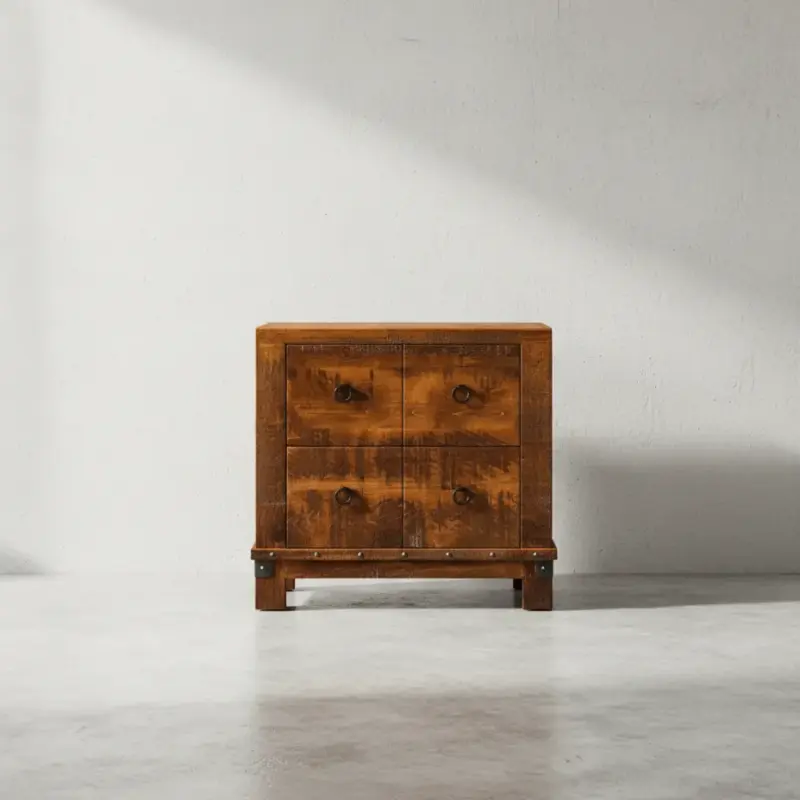 penwood furniture barrelworks file cabinet 2 drawers face on horizontal