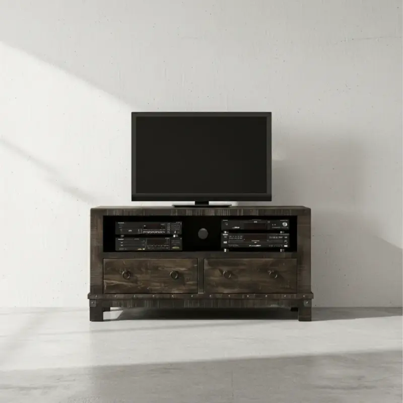 penwood furniture barrelworks tv stand 60 face on horizontal
