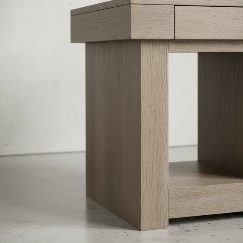 penwood furniture baxter end table medium close up