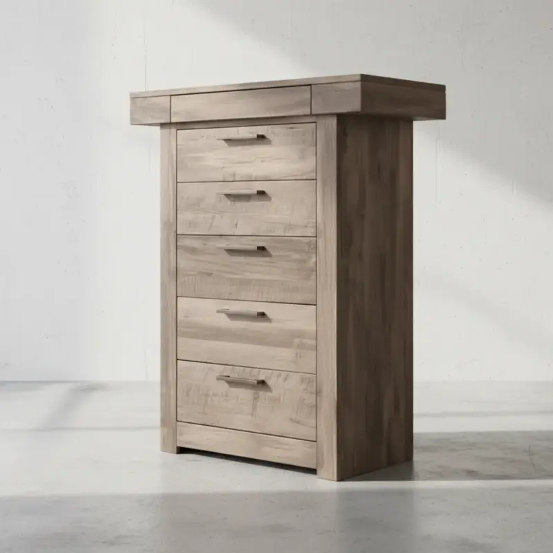 penwood furniture baxter highboy 6 drawers 45 degree angle