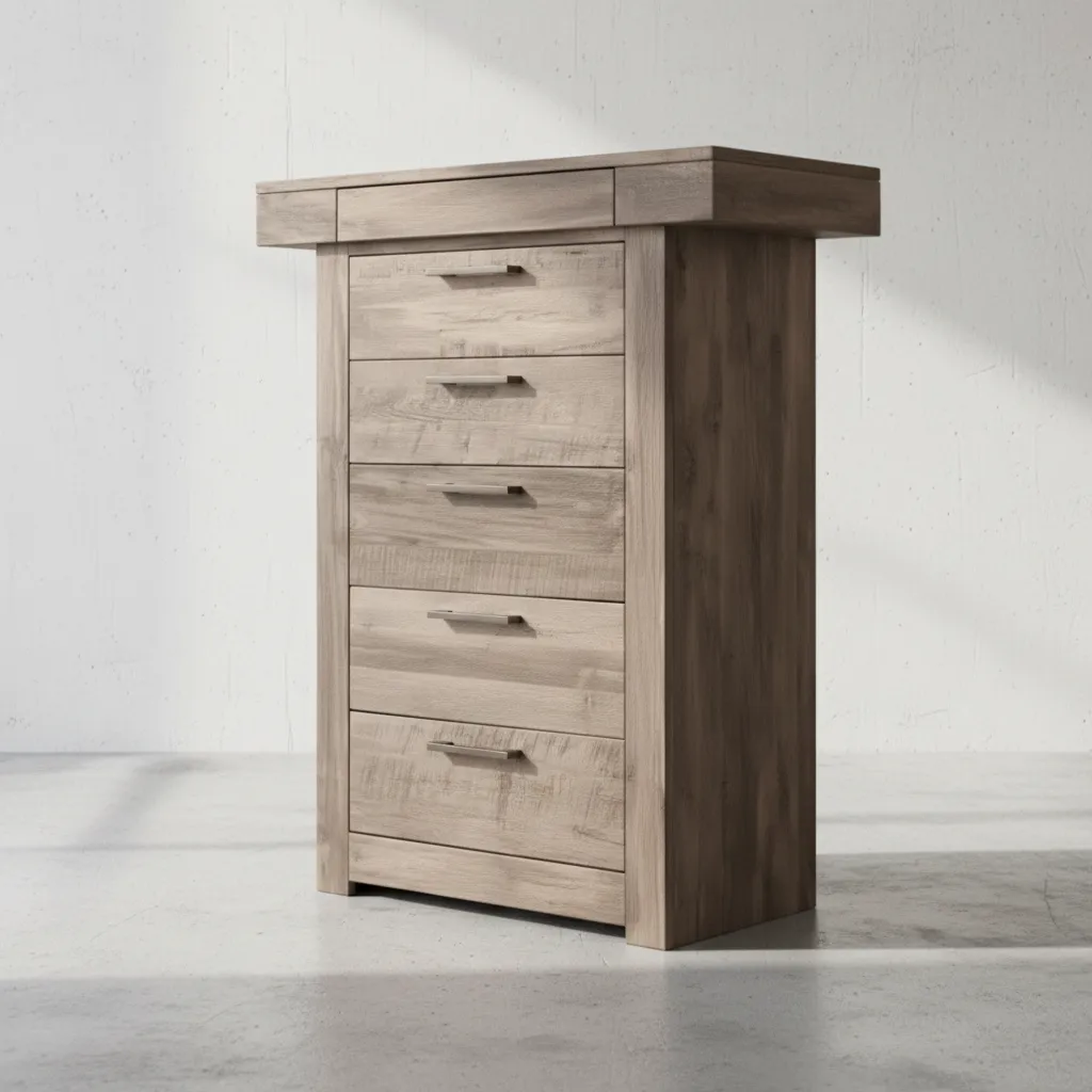 penwood furniture baxter highboy 6 drawers 45 degree angle