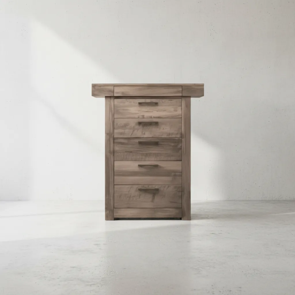 penwood furniture baxter highboy 6 drawers face on horizontal