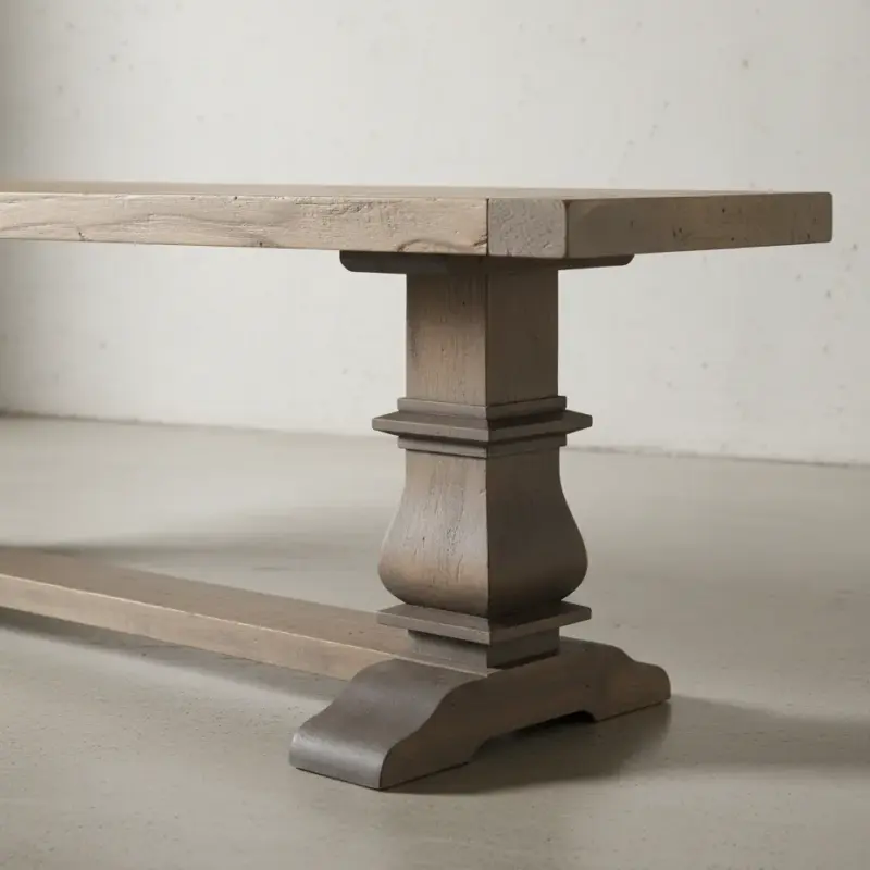 penwood furniture black sea dining bench medium close up