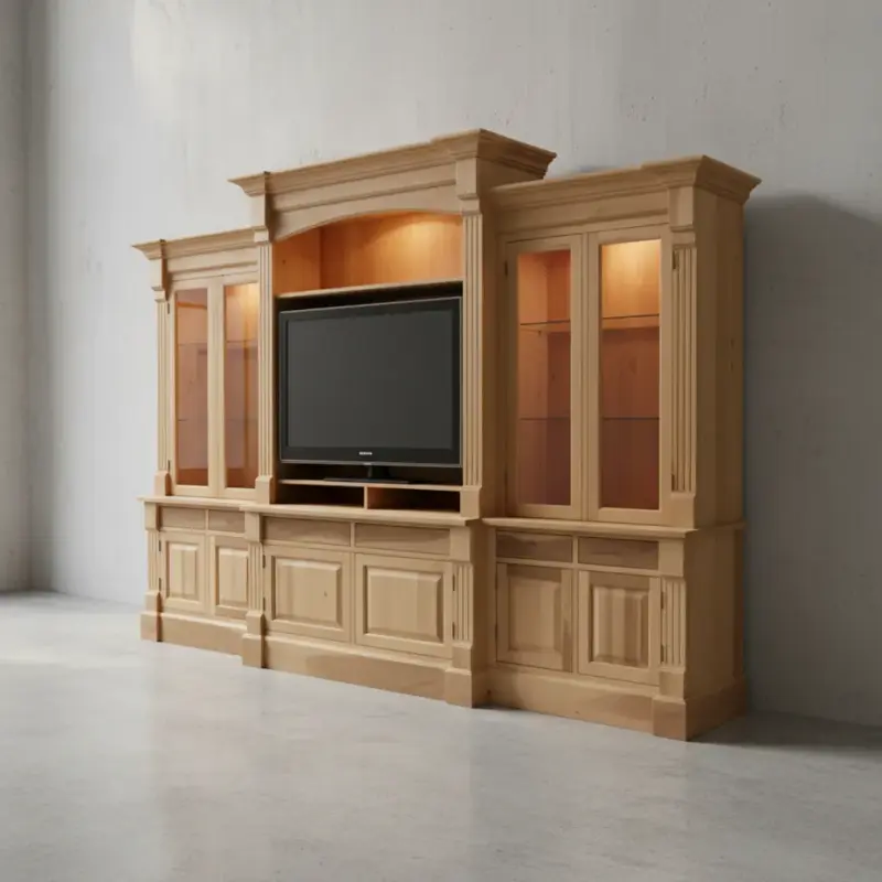 penwood furniture brentwood entertainment unit x200 45 degree angle