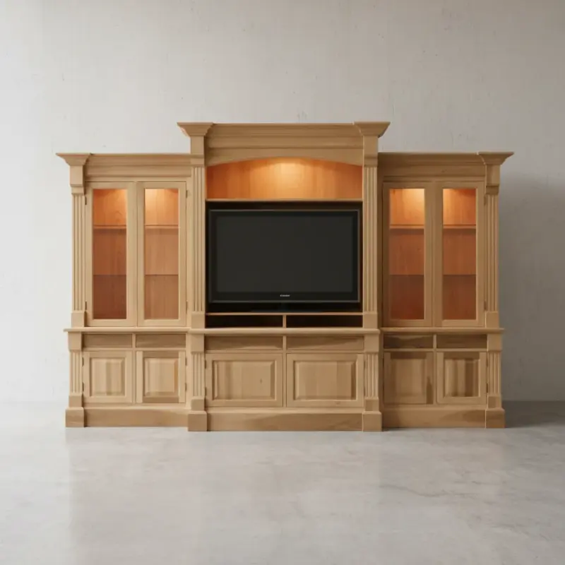 penwood furniture brentwood entertainment unit x200 face on horizontal