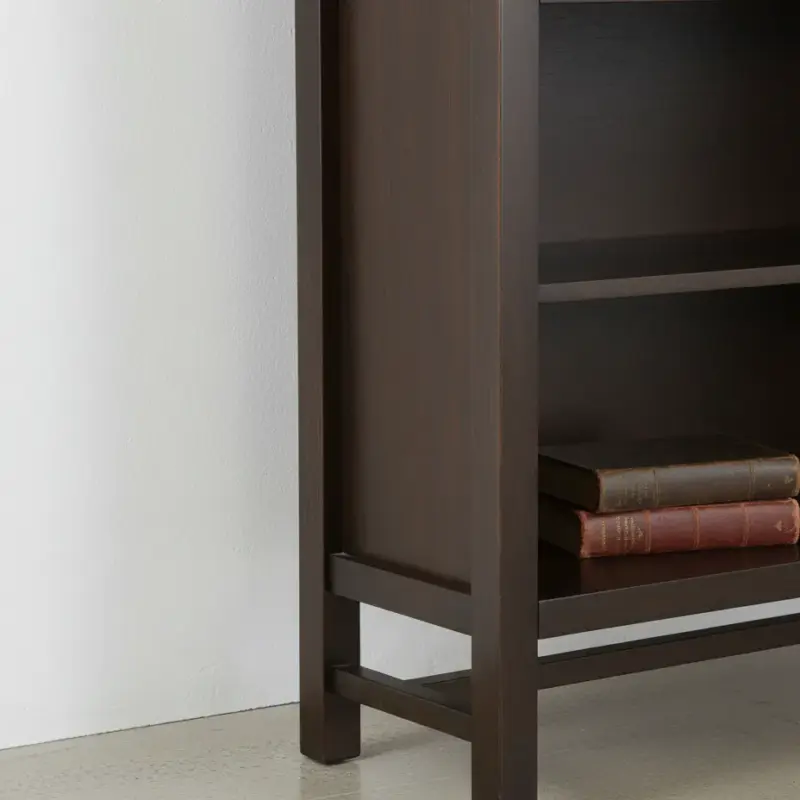penwood furniture brooklyn bookcase medium close up