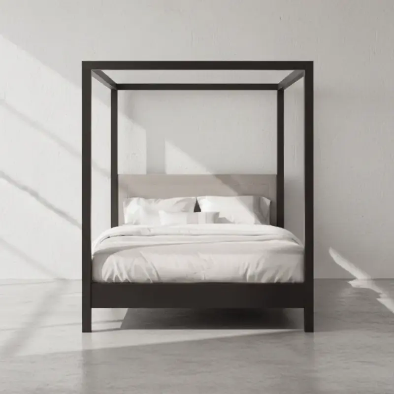 penwood furniture brooklyn canopy bed face on horizontal