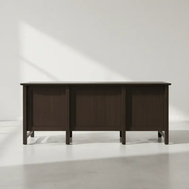 penwood furniture brooklyn executive desk face on horizontal