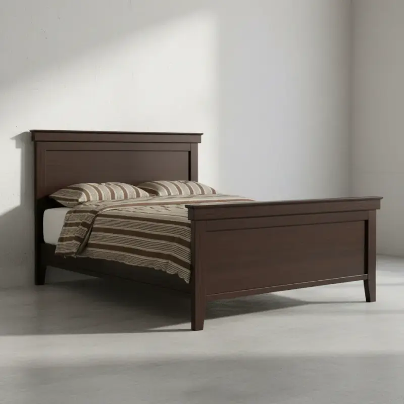 penwood furniture brooklyn high footboard bed 45 degree angle