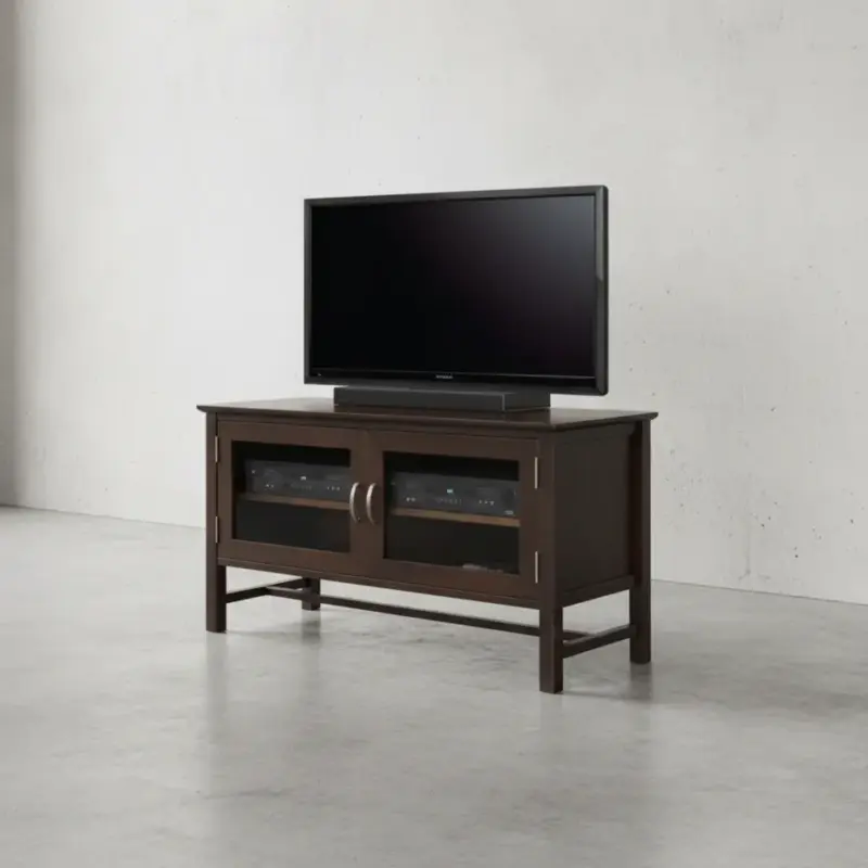 penwood furniture brooklyn media stand brhd48 45 degree angle