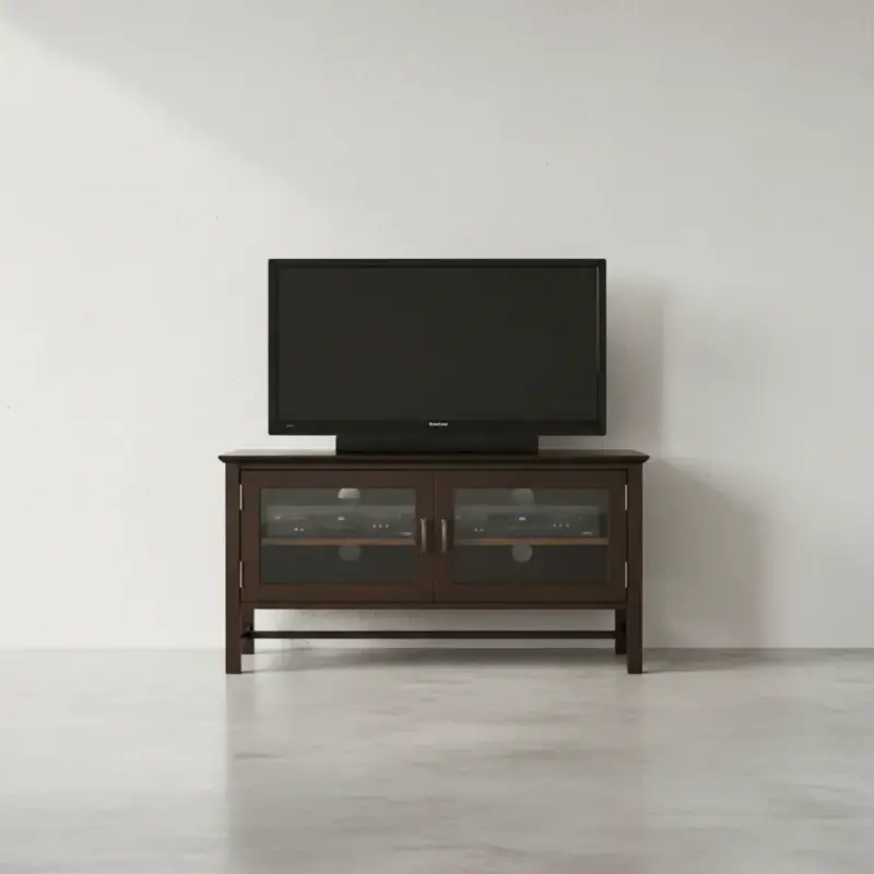 penwood furniture brooklyn media stand brhd48 face on horizontal