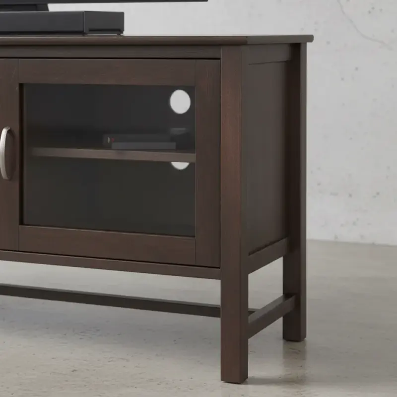 penwood furniture brooklyn media stand brhd60 medium close up