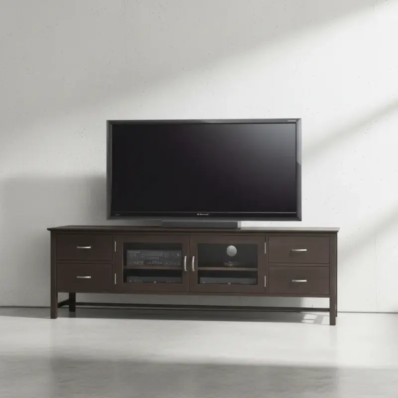 penwood furniture brooklyn media stand brhd84 face on horizontal