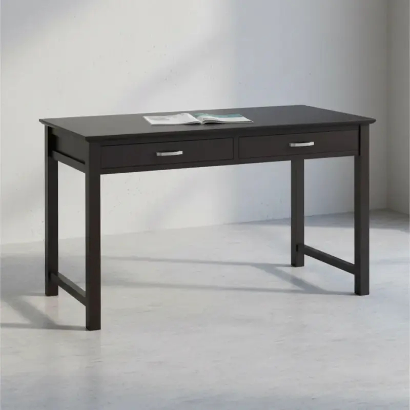 penwood furniture brooklyn writing desk 45 degree angle