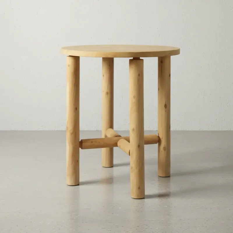 penwood furniture cedar bar table 45 degree angle