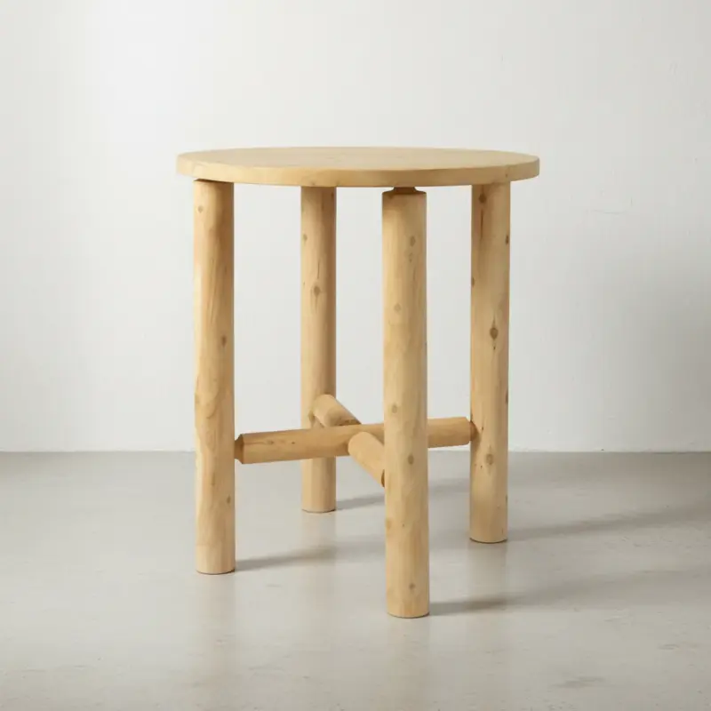 penwood furniture cedar bar table face on horizontal