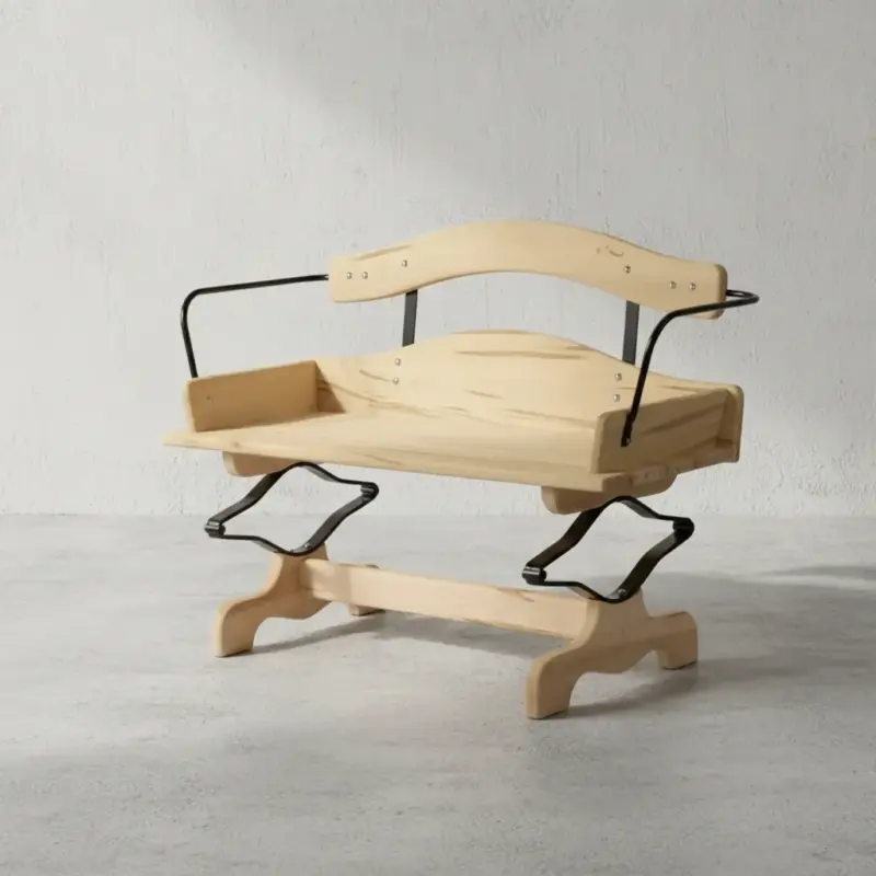 penwood furniture cedar buckboard bench 45 degree angle