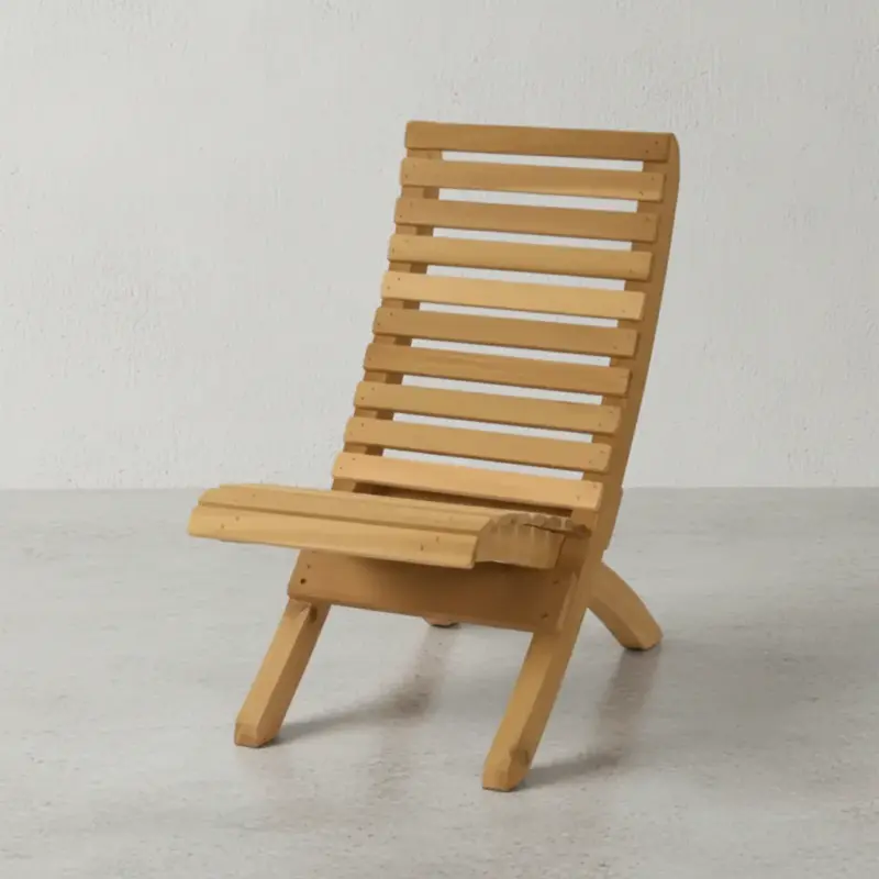 penwood furniture cedar camp chair 45 degree angle