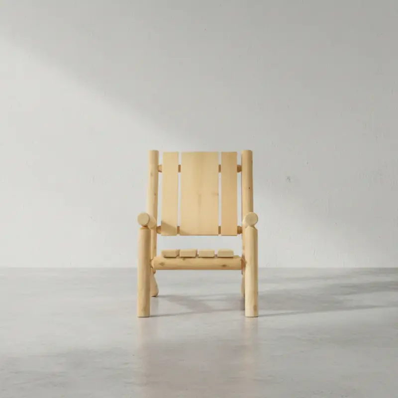 penwood furniture cedar classic back chair face on horizontal