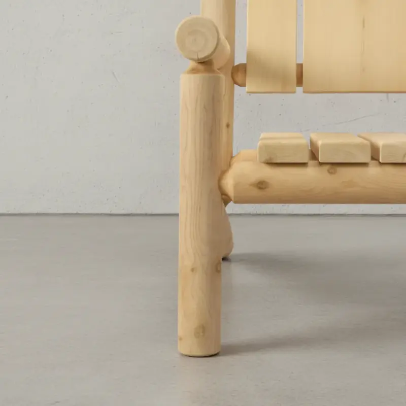 penwood furniture cedar classic back chair medium close up