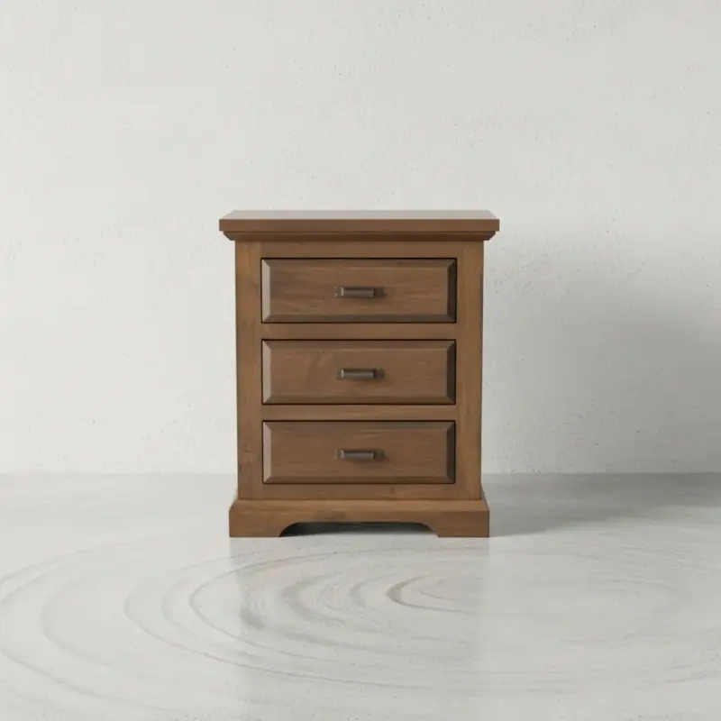 penwood furniture chateau night stand face on horizontal