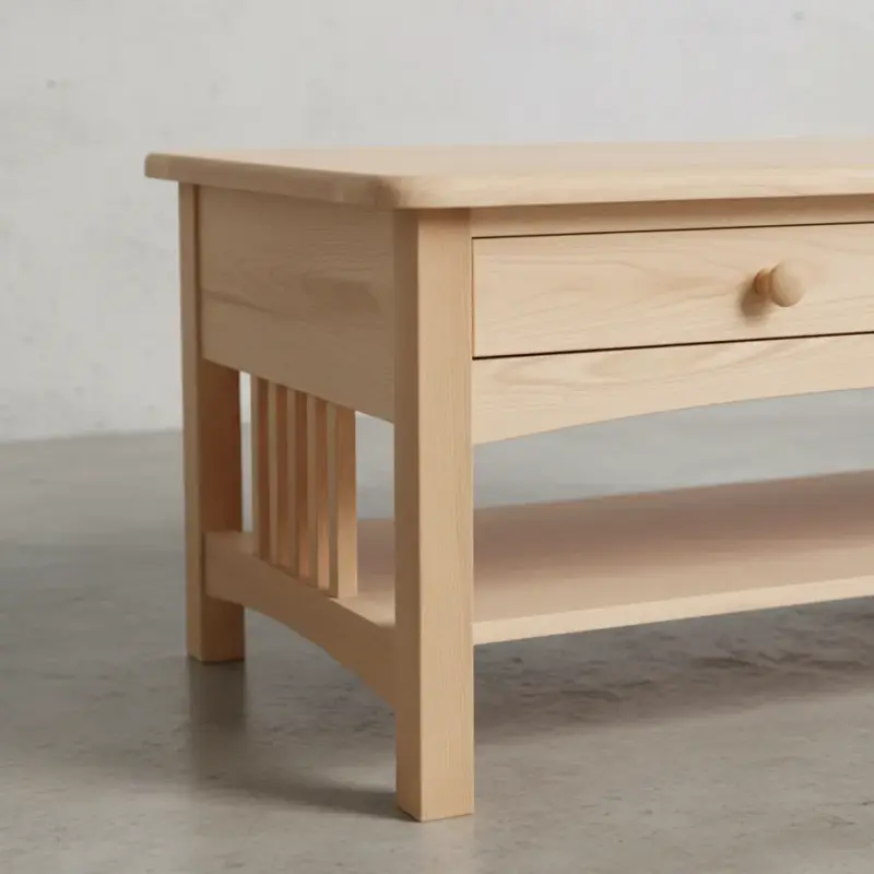 penwood furniture colonial coffee table c2448 medium close up