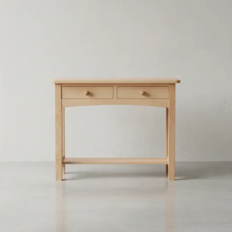 penwood furniture colonial hall table c1634 face on horizontal