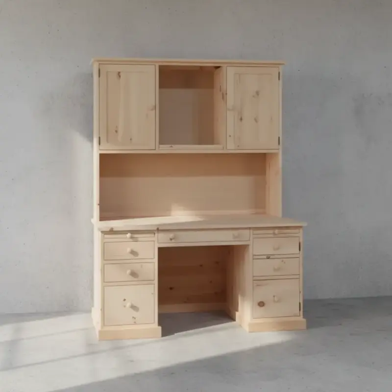 penwood furniture cottage classic desk ct60h face on horizontal