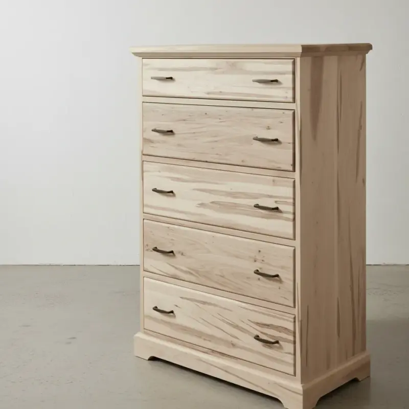 penwood furniture cottage deluxe 5 drawer hiboy xct16h medium close up