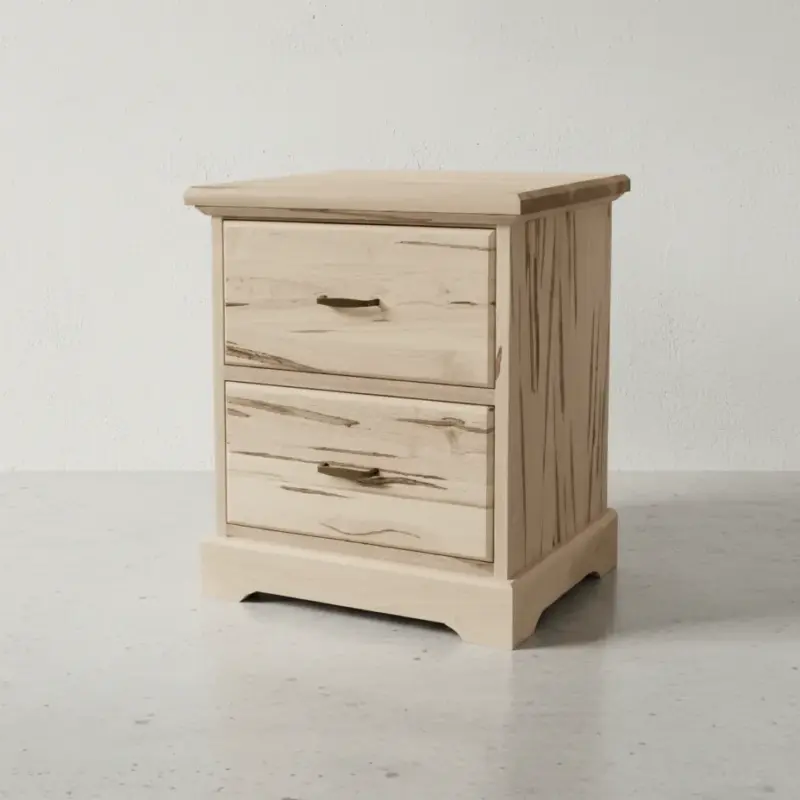 penwood furniture cottage deluxe nightstand xct12 45 degree angle