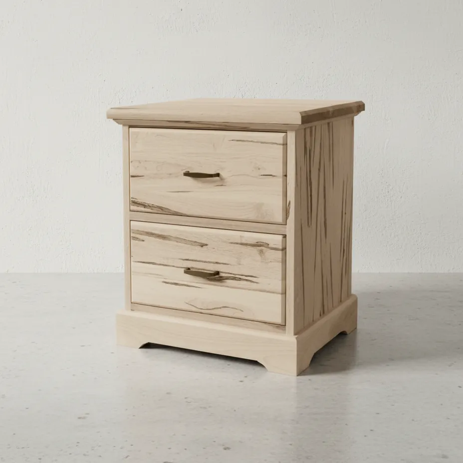 penwood furniture cottage deluxe nightstand xct12 45 degree angle