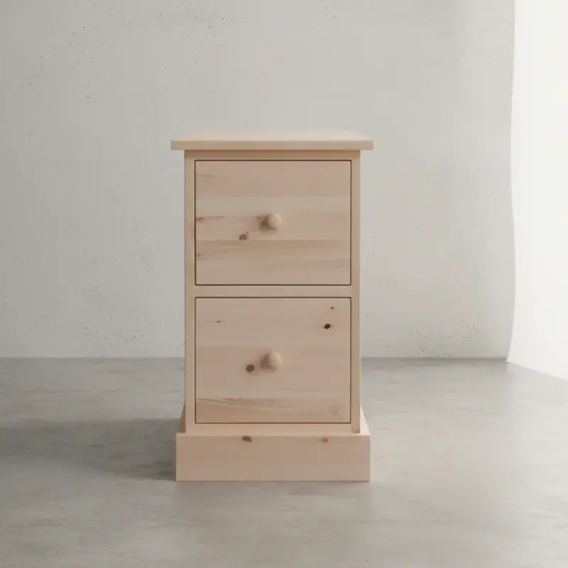 penwood furniture cottage letter size file cabinet ct1830 face on horizontal