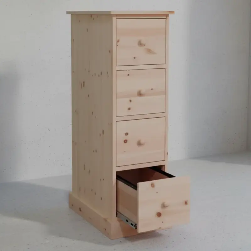 penwood furniture cottage letter size file cabinet ct1856 45 degree angle