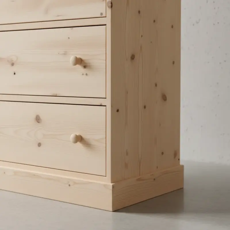 penwood furniture cottage letter size file cabinet ctf4 medium close up