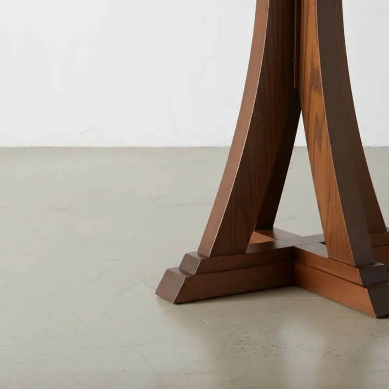 penwood furniture eiffel drop leaf dining table medium close up