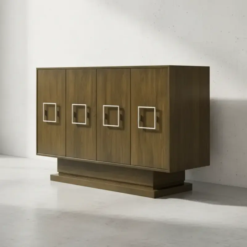 penwood furniture exchange place sideboard 45 degree angle