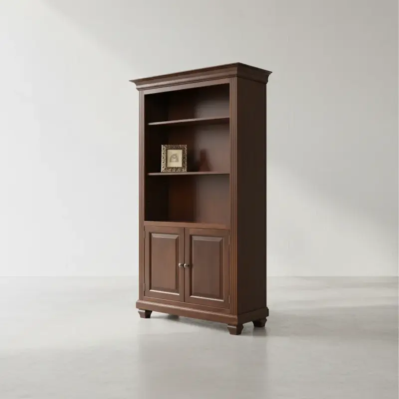 penwood furniture florentino bookcase f80d 45 degree angle