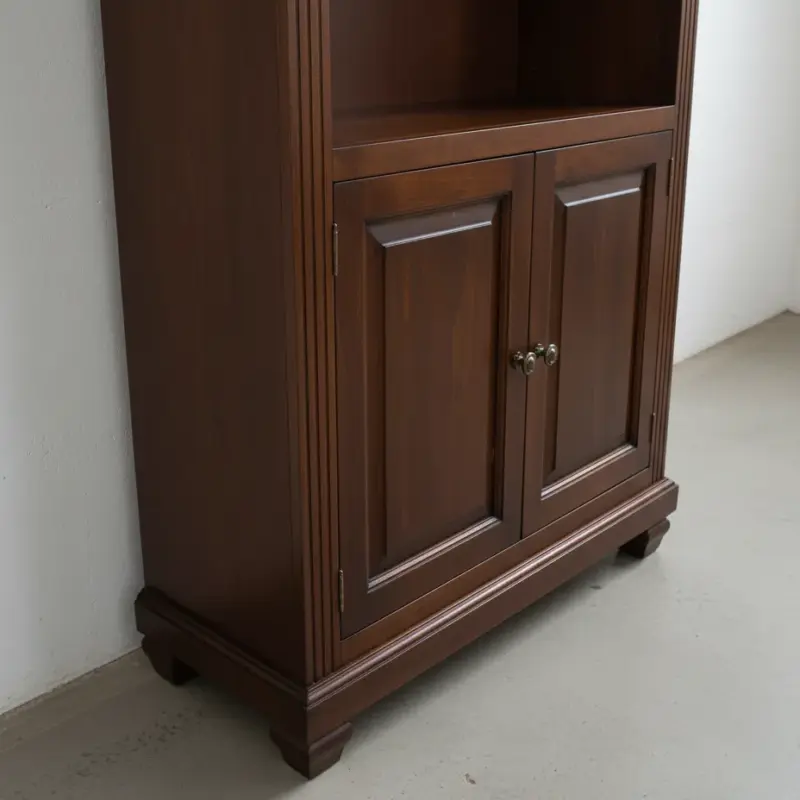 penwood furniture florentino bookcase f80d medium close up