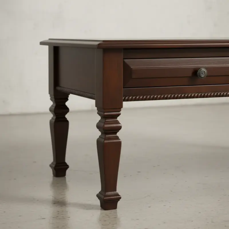 penwood furniture florentino coffee table medium close up