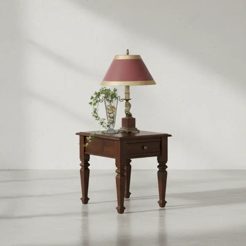 penwood furniture florentino end table 45 degree angle