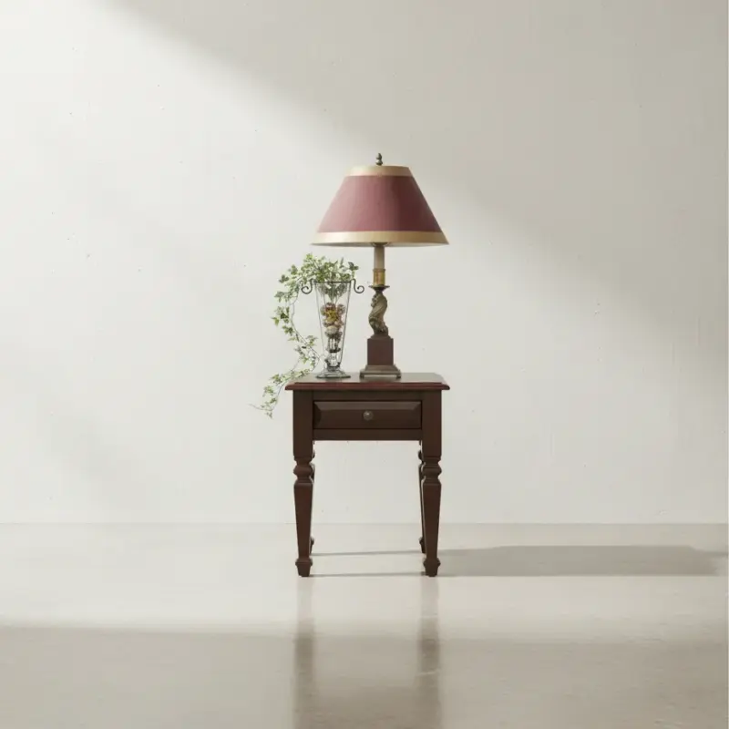 penwood furniture florentino end table face on horizontal