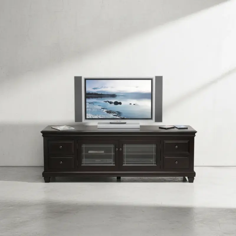 penwood furniture florentino media stand fhd84 face on horizontal