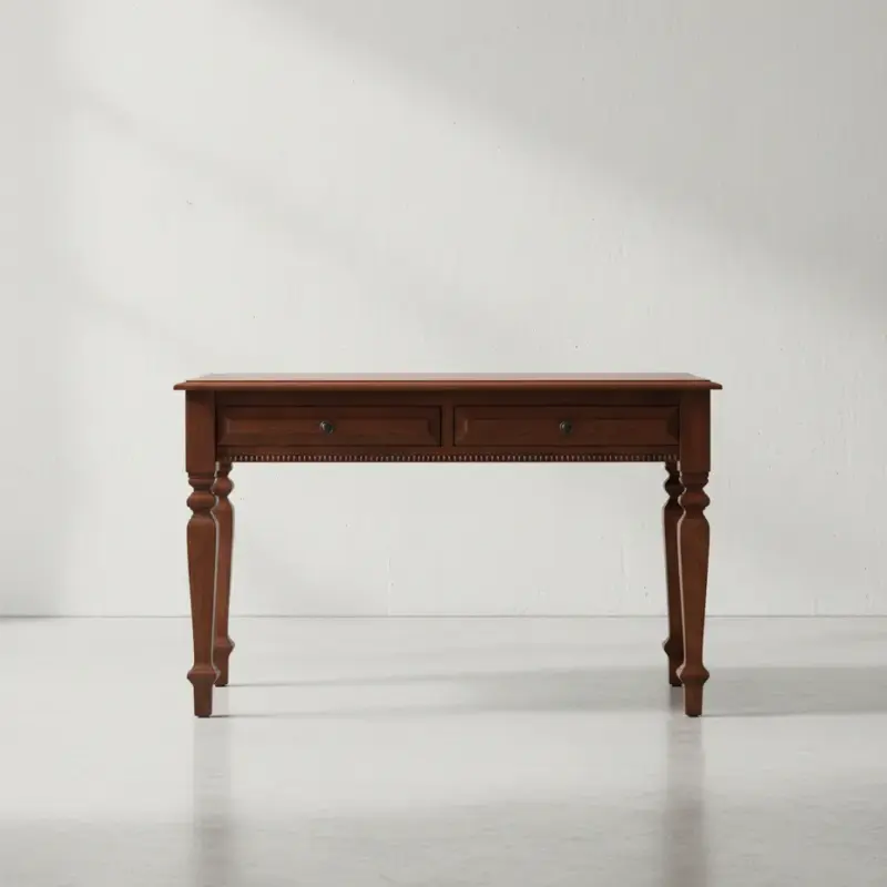 penwood furniture florentino writing desk face on horizontal