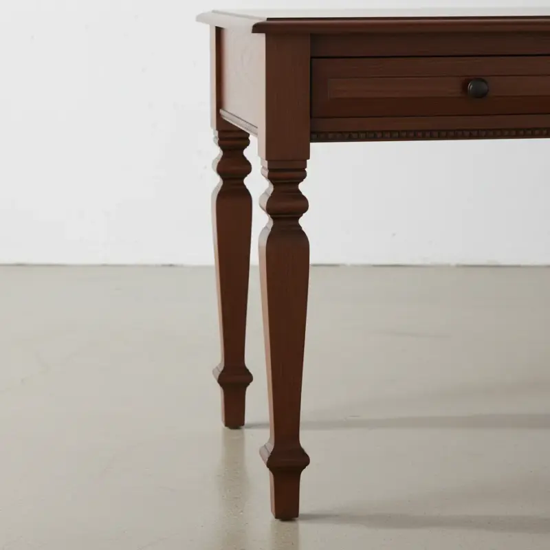 penwood furniture florentino writing desk medium close up