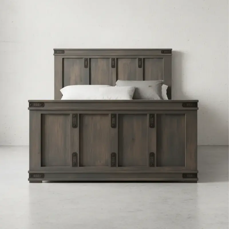 penwood furniture gastown bed high footboard face on horizontal