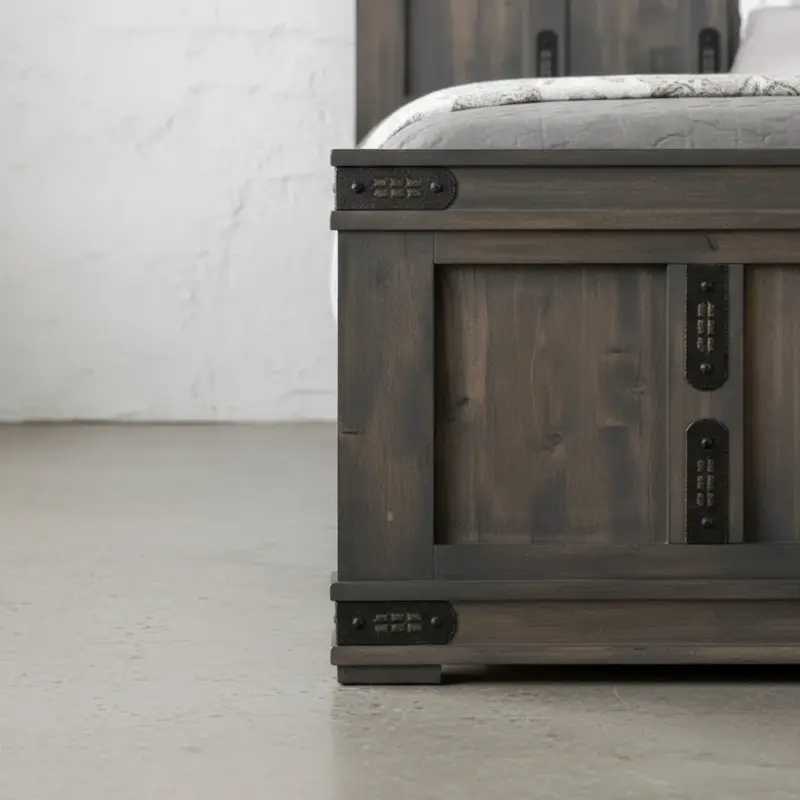 penwood furniture gastown bed low footboard medium close up