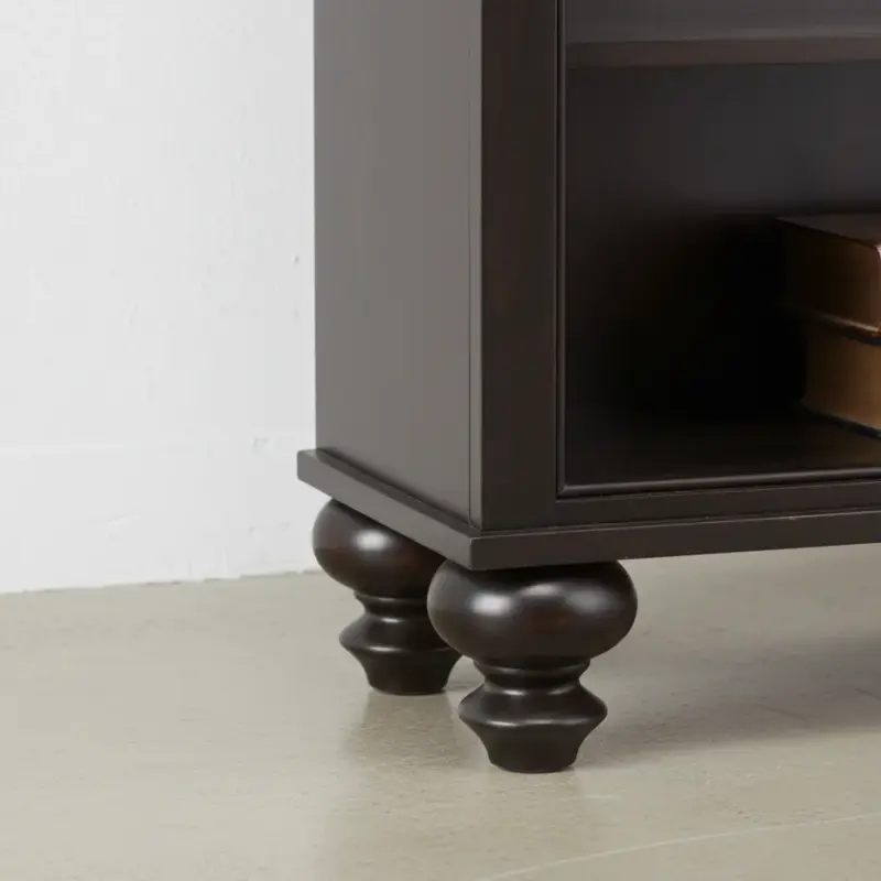 penwood furniture georgetown bookcase medium close up